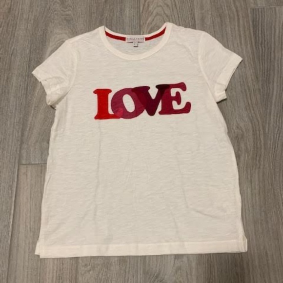 NWOT! Women's PJ Salvage "Love" T-Shirt - SMALL - Picture 2 of 5